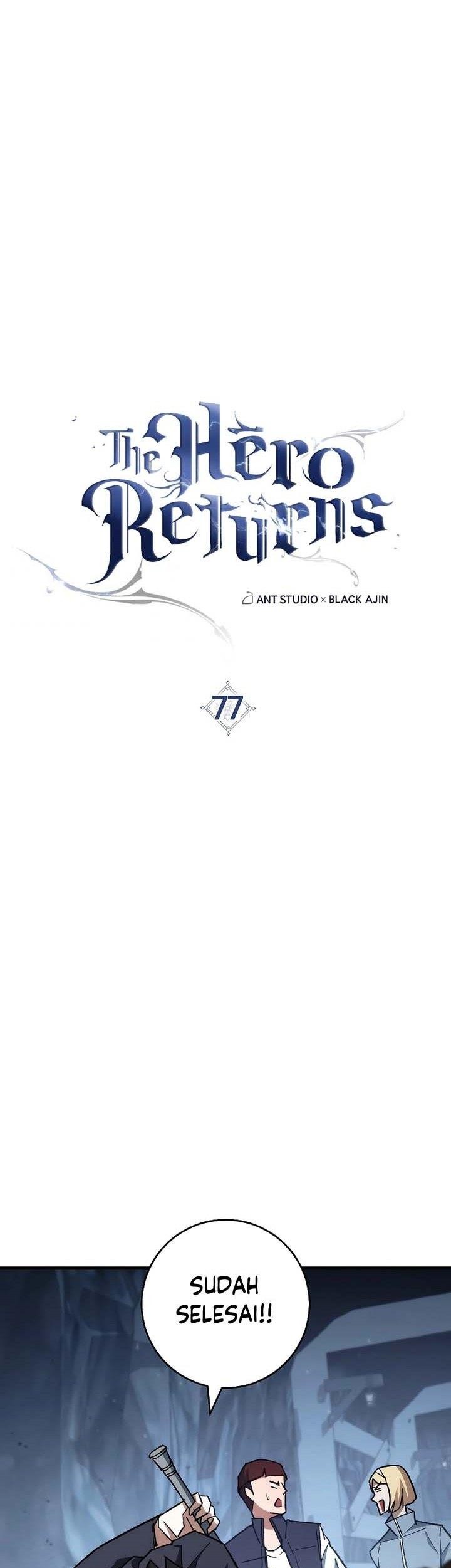 The Hero Returns Chapter 77 Gambar 43