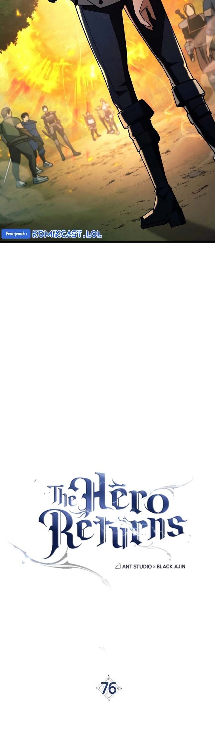 The Hero Returns Chapter 76 Gambar 12