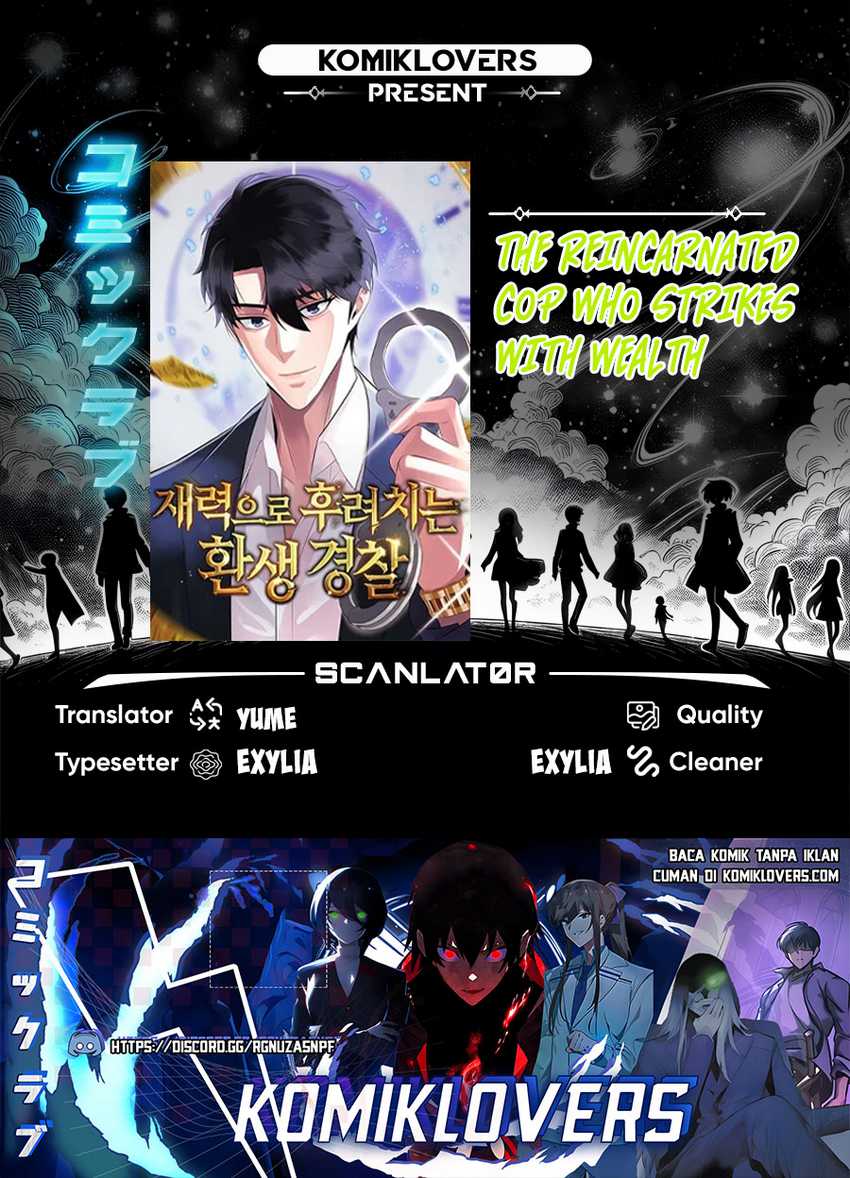 Komik The Reincarnated Cop Who Strikes With Wealth Chapter 12 gambar nomor 1