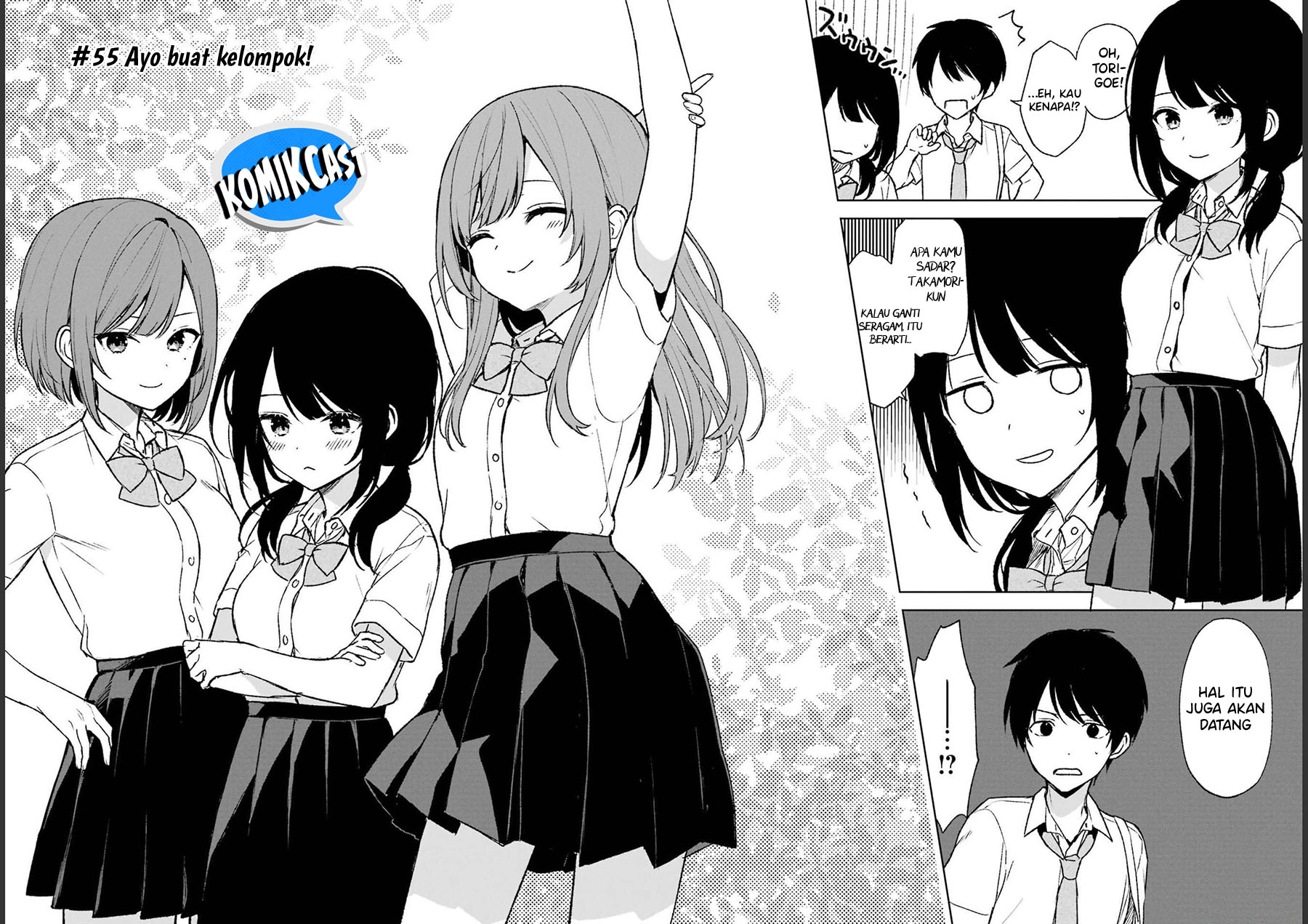 Chikan Saresou ni Natteiru S-kyuu Bishoujo wo Tasuketara Tonari no Seki no Osanajimi datta Chapter 55 Gambar 5