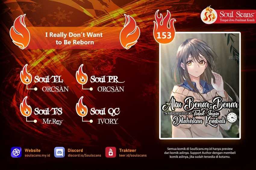 Komik I Really Don’t Want to Be Reborn Chapter 153 gambar nomor 1