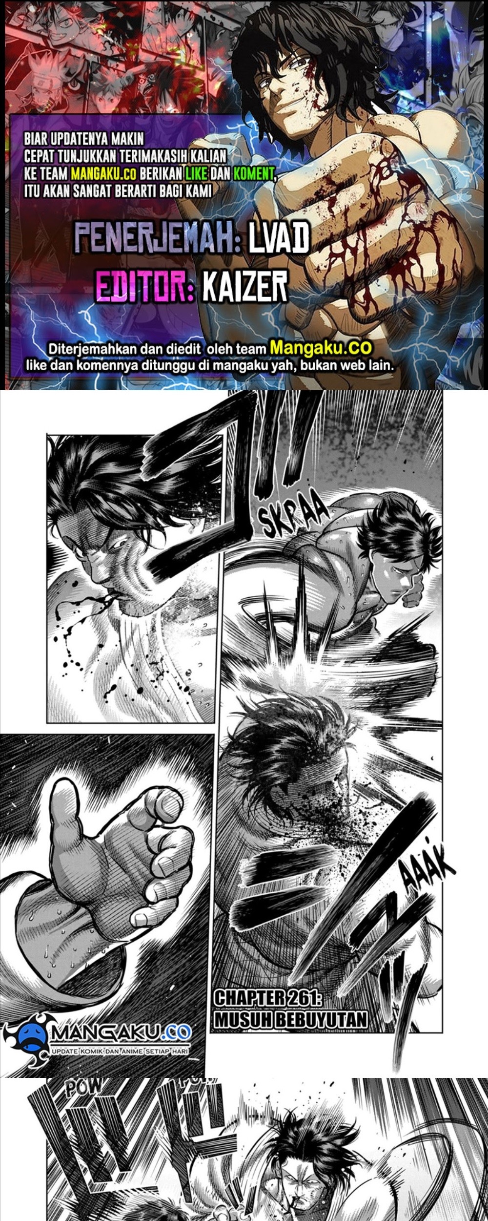 Komik Kengan Omega Chapter 261 gambar nomor 1