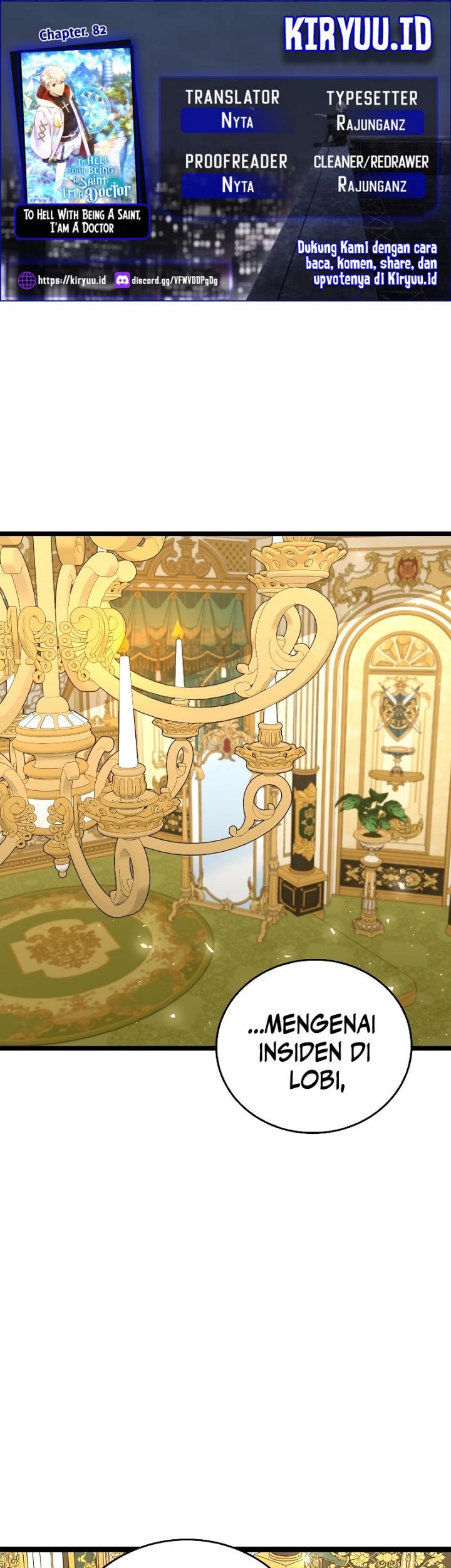 Komik To Hell With Being a Saint, I’m a Doctor Chapter 82 gambar nomor 1