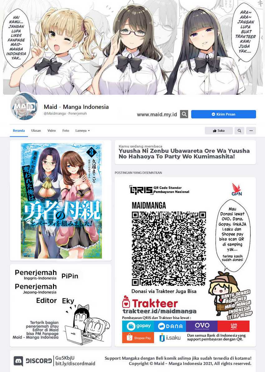 Manga Yuusha ni Zenbu Ubawareta Ore wa Yuusha no Hahaoya to Party wo Kumimashita! Chapter 14 gambar nomor 2