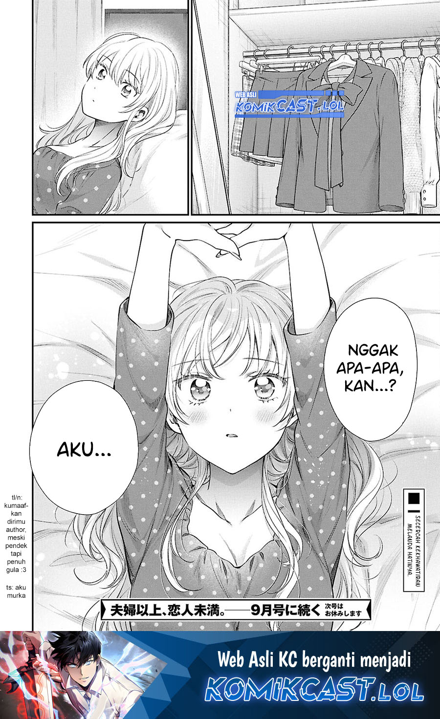Fuufu Ijou Koibito Miman. Chapter 72 Gambar 15