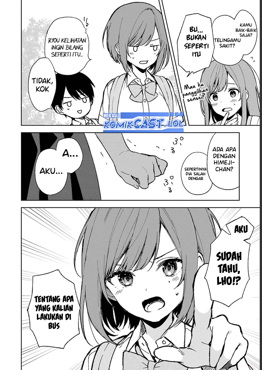 Chikan Saresou ni Natteiru S-kyuu Bishoujo wo Tasuketara Tonari no Seki no Osanajimi datta Chapter 58 Gambar 9