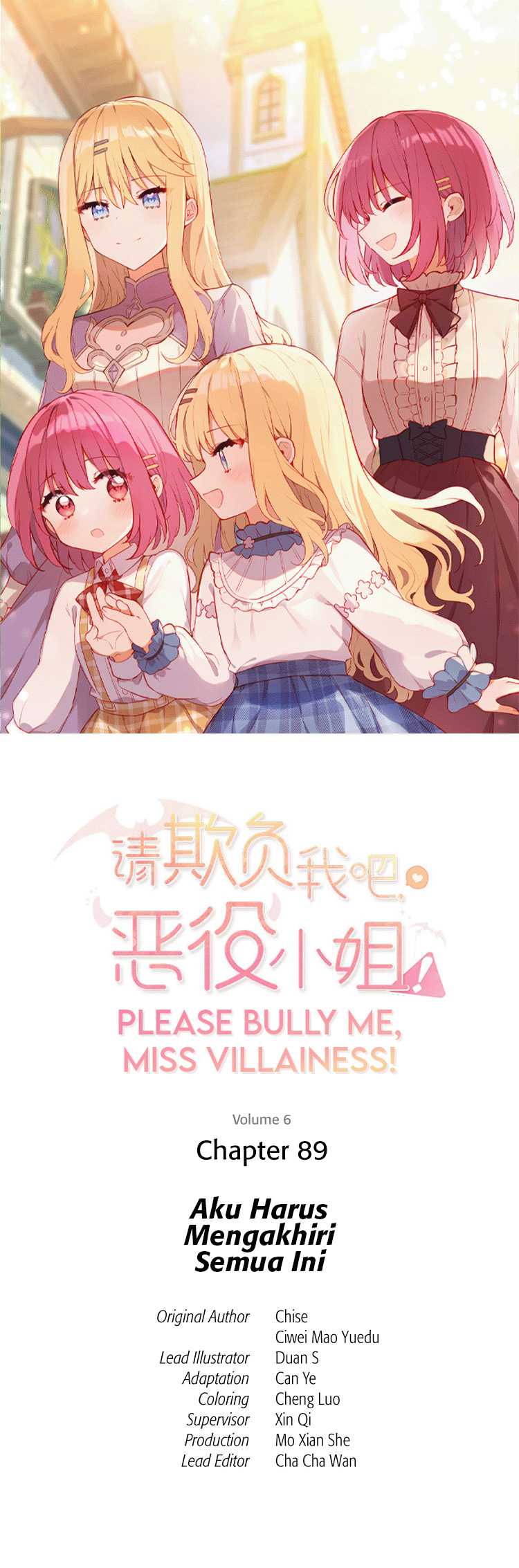 Manhua Please Bully Me, Miss Villainess! Chapter 89 gambar nomor 2