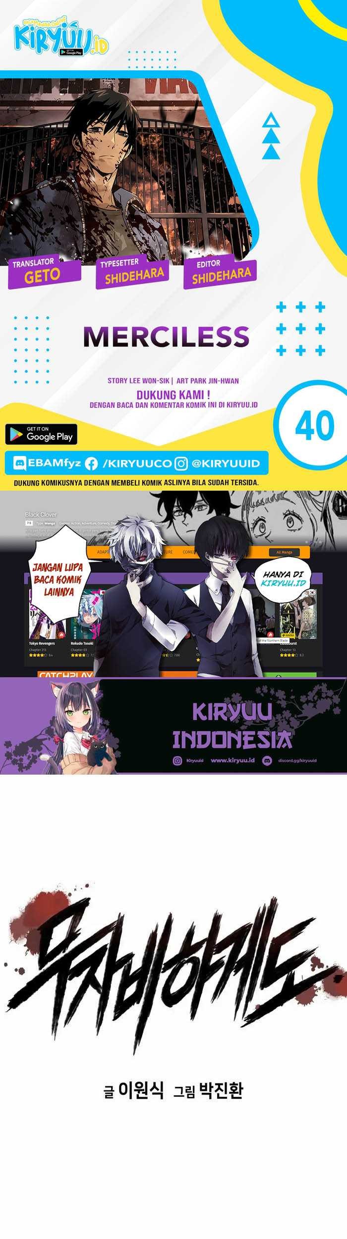 Komik Mercilessly Chapter 40 gambar nomor 1