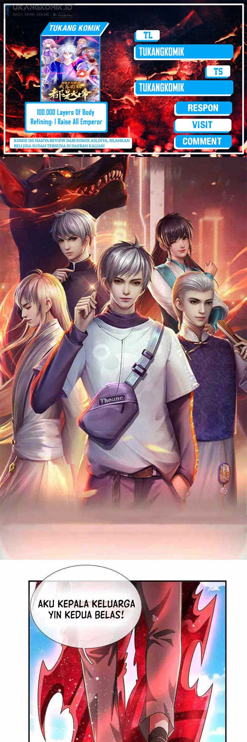 Komik 100.000 Layers Of Body Refining: I Raise All Emperor Chapter 261 gambar nomor 1