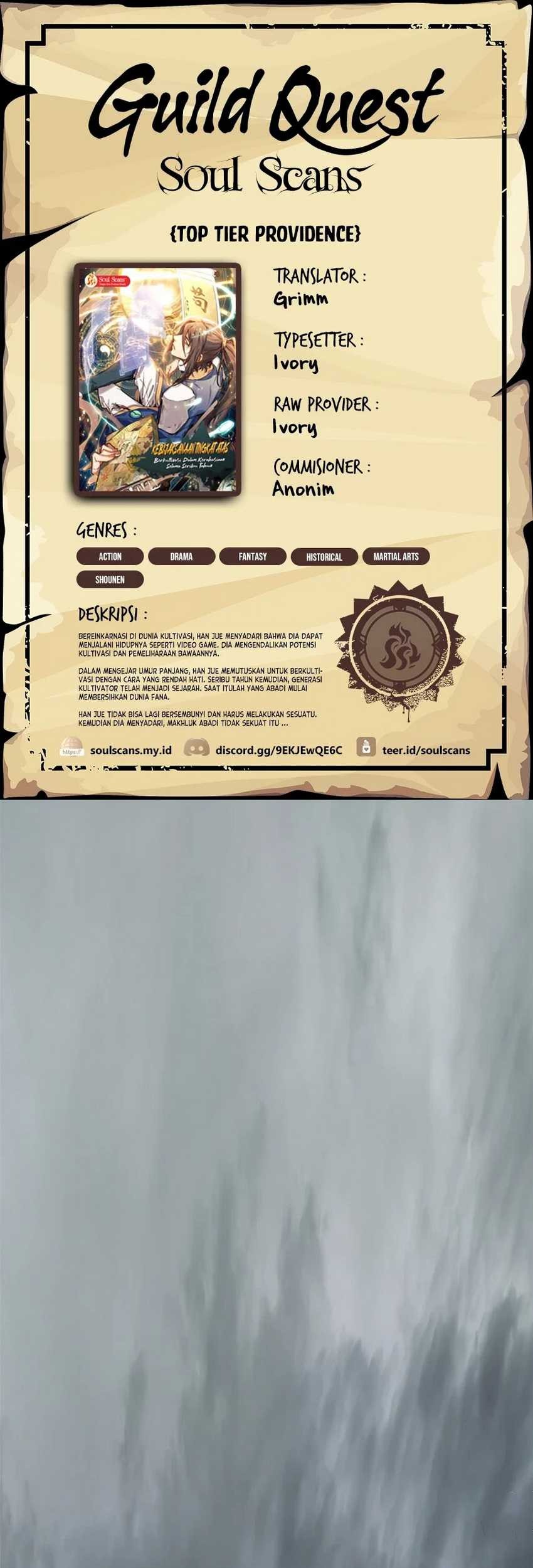 Komik Top Tier Providence: Secretly Cultivate for a Thousand Years Chapter 167 gambar nomor 1