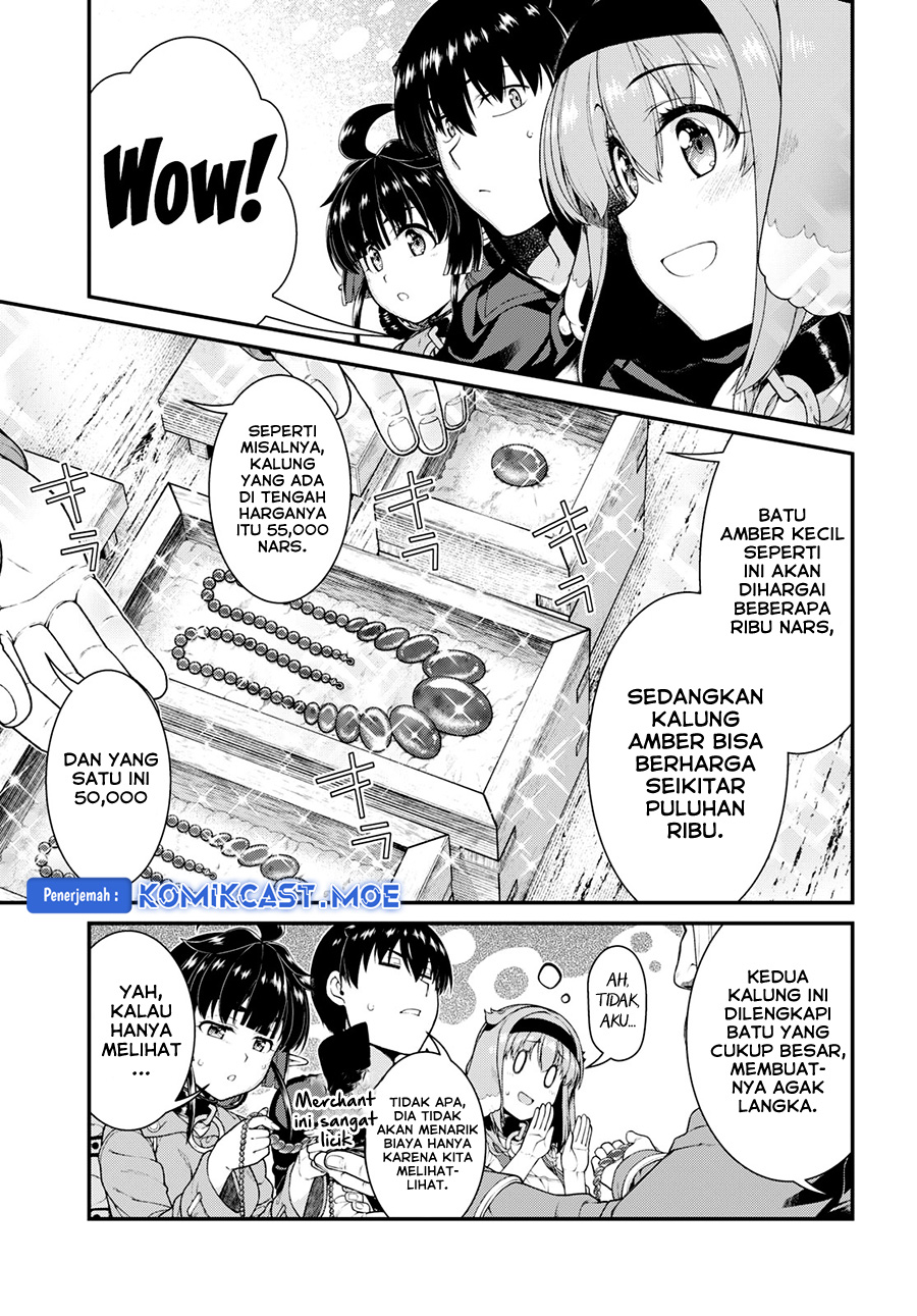 Isekai Meikyuu de Harem wo Chapter 82 Gambar 11