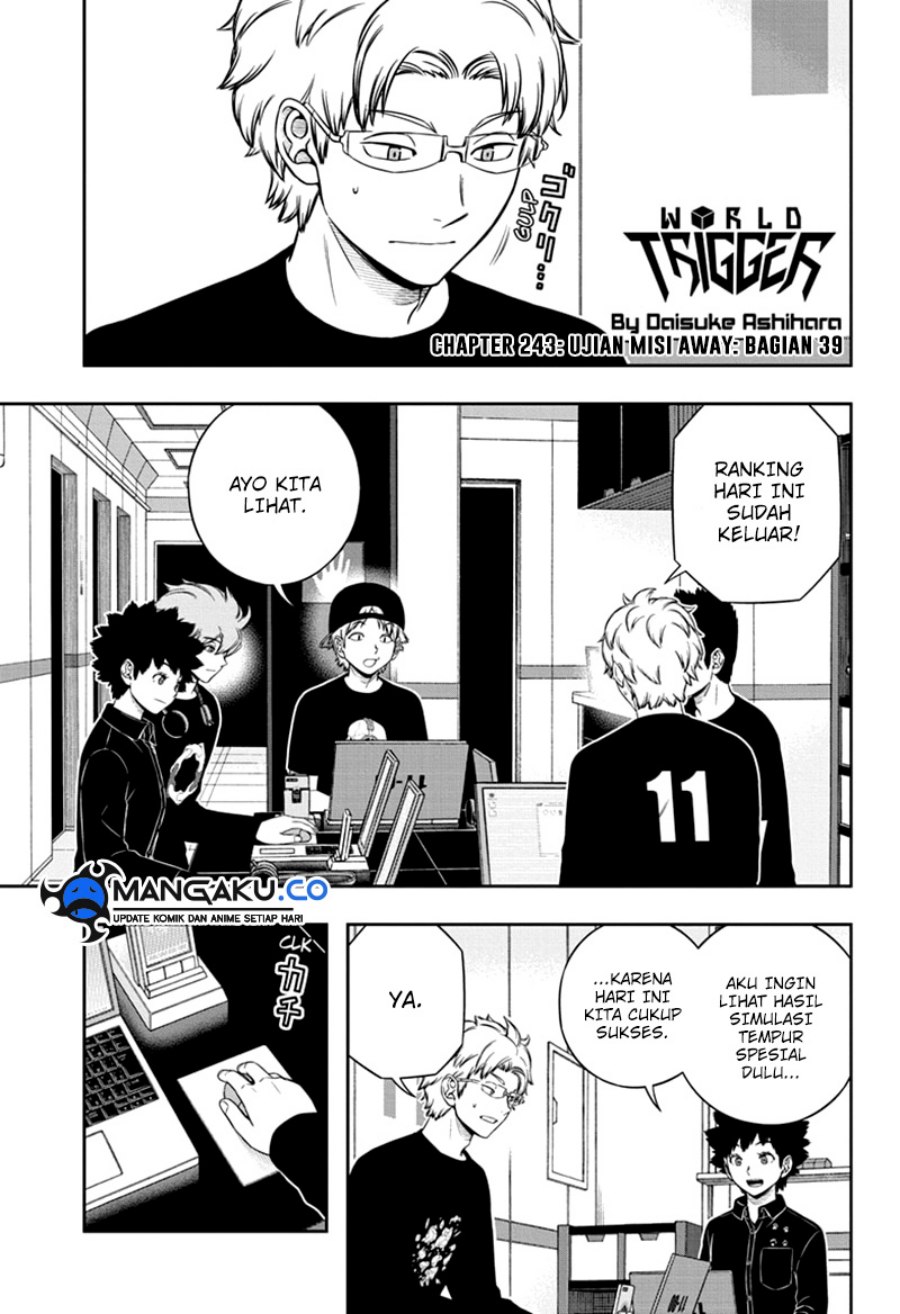 Manga World Trigger Chapter 243 gambar nomor 2