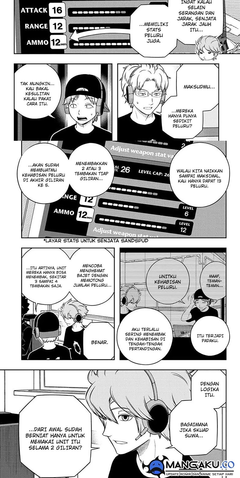 Manga World Trigger Chapter 242 gambar nomor 2