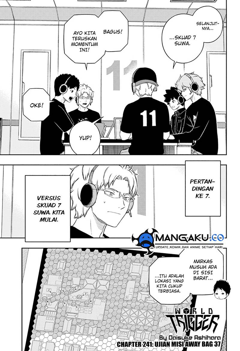 Manga World Trigger Chapter 241 gambar nomor 2