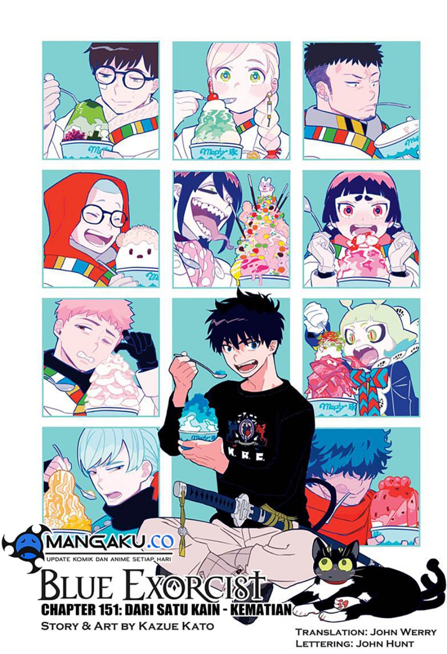 Manga Ao no Exorcist Chapter 151 gambar nomor 2