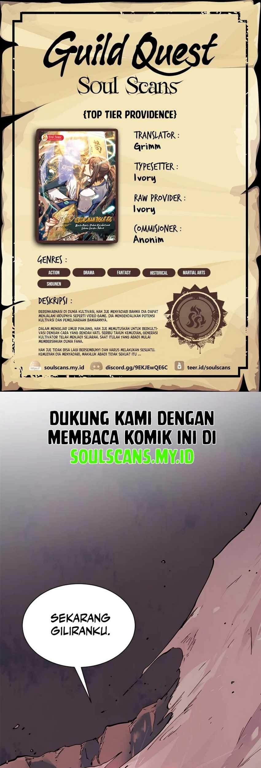 Komik Top Tier Providence: Secretly Cultivate for a Thousand Years Chapter 168 gambar nomor 1