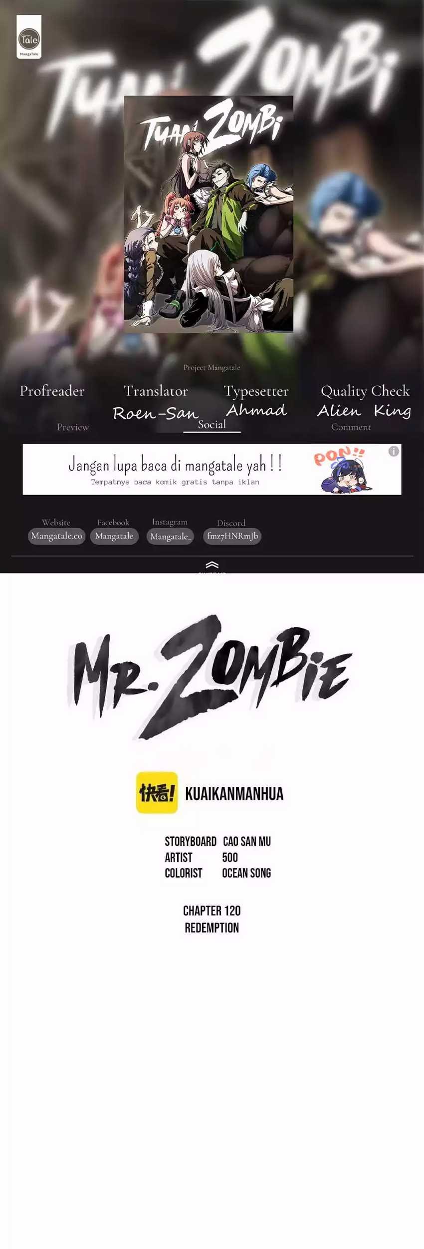 Komik Mr. Zombie Chapter 120 gambar nomor 1