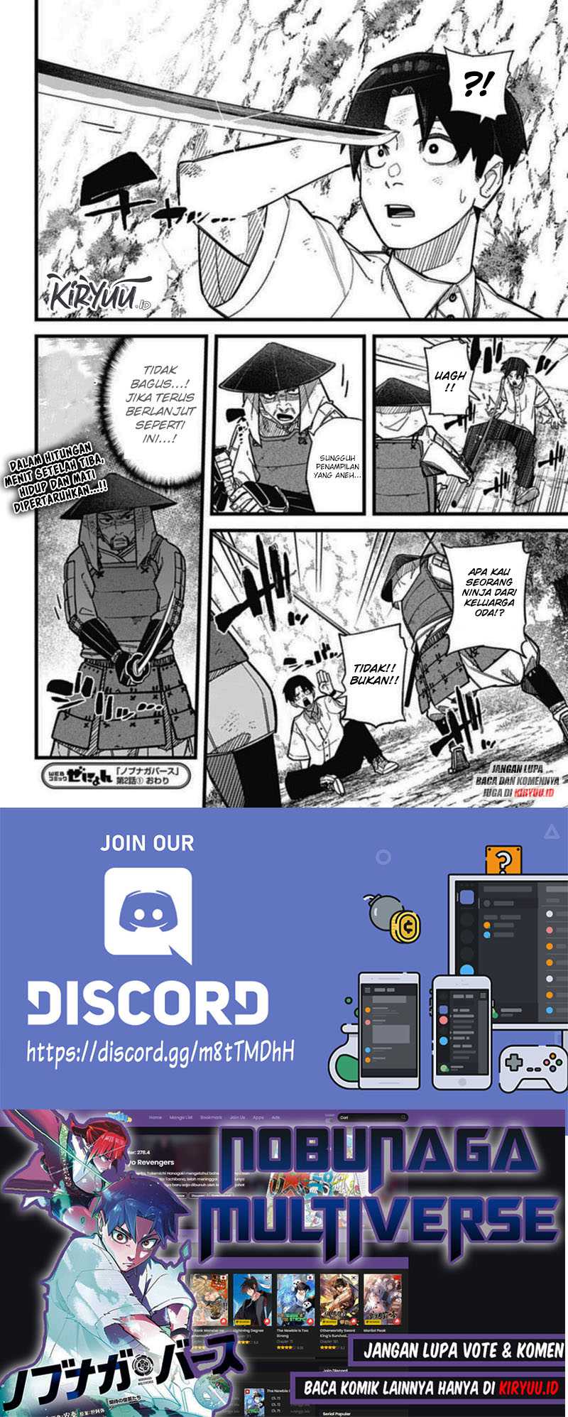 Nobunaga Multiverse Chapter 02.1 Gambar 15