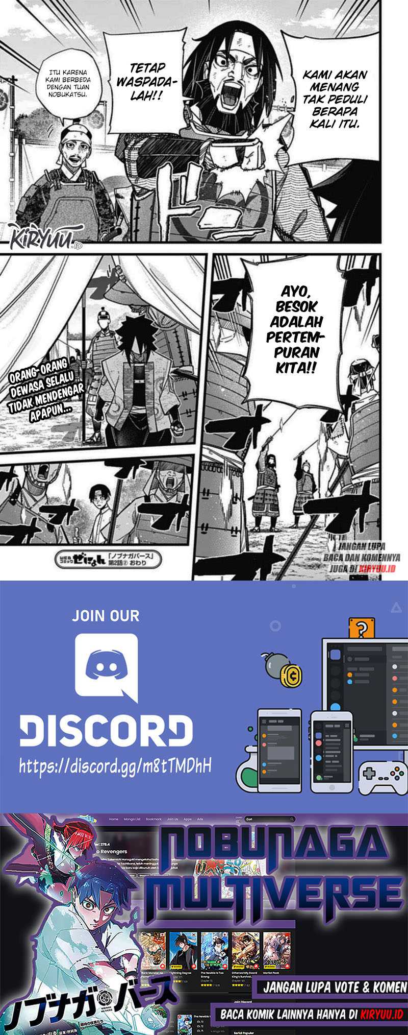 Nobunaga Multiverse Chapter 02.2 Gambar 16