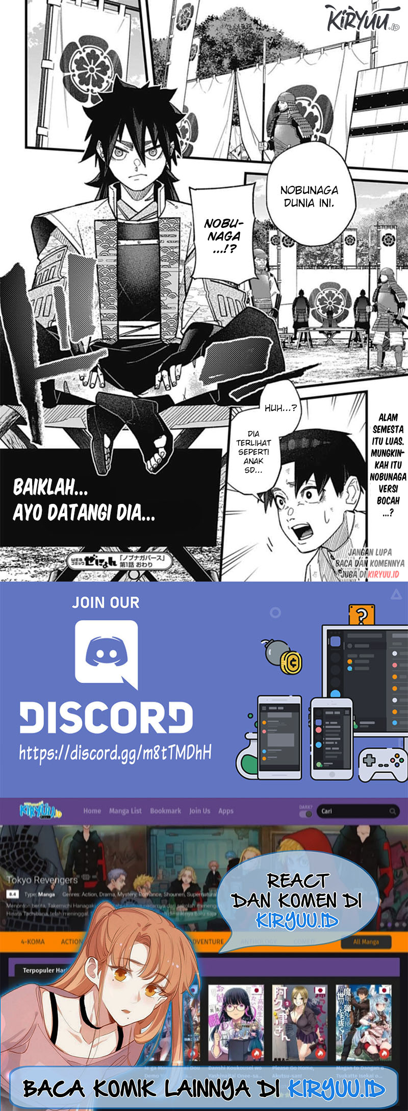 Nobunaga Multiverse Chapter 01.3 Gambar 16