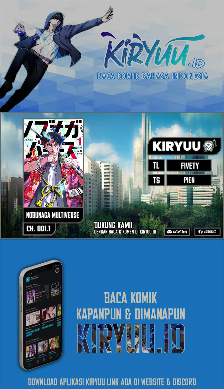 Komik Nobunaga Multiverse Chapter 01.1 gambar nomor 1