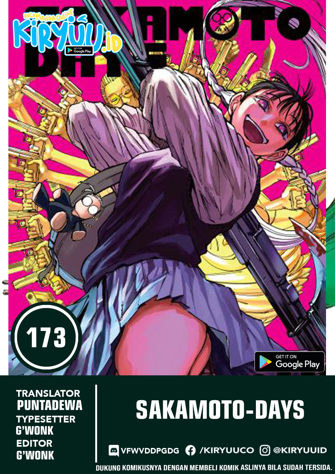 Komik Sakamoto Days Chapter 173 gambar nomor 1