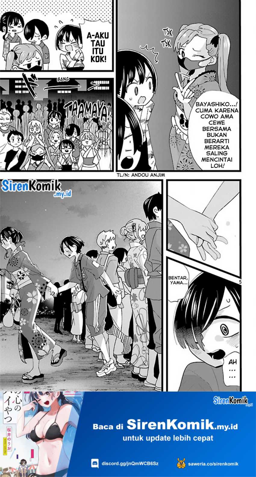 Boku no Kokoro no Yabai yatsu Chapter 148 Gambar 7