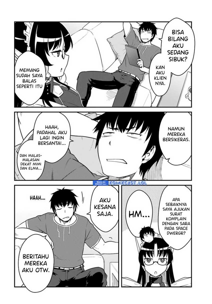 Mezametara Saikyou Soubi to Uchuusen-mochi datta no de Chapter 41.2 Gambar 3