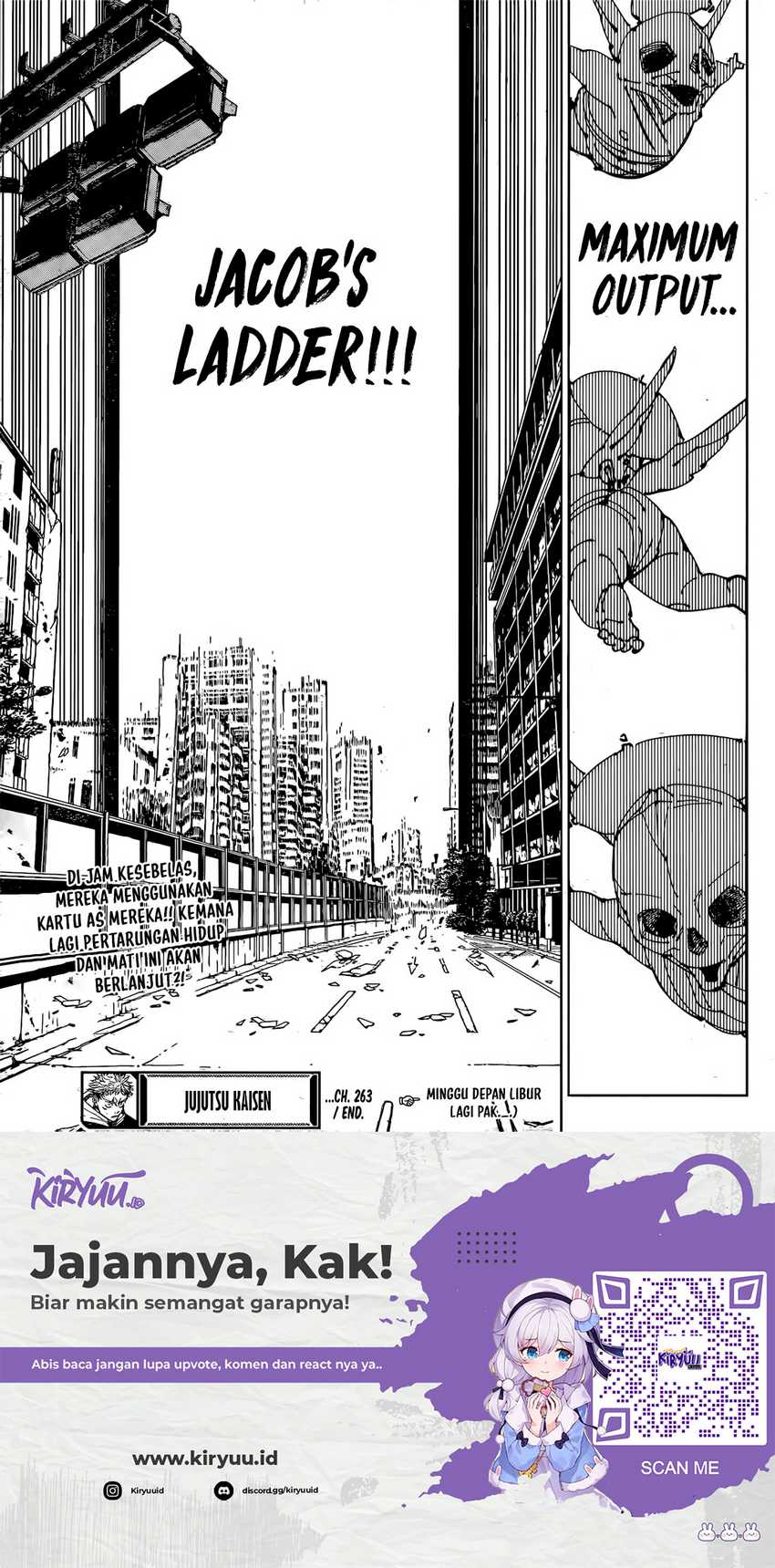 Jujutsu Kaisen Chapter 263 Gambar 18