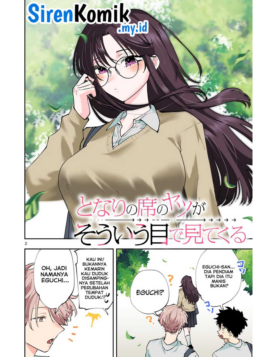 Tonari no Seki no Yatsu ga Souiu Me de Mitekuru Chapter 01 Gambar 3
