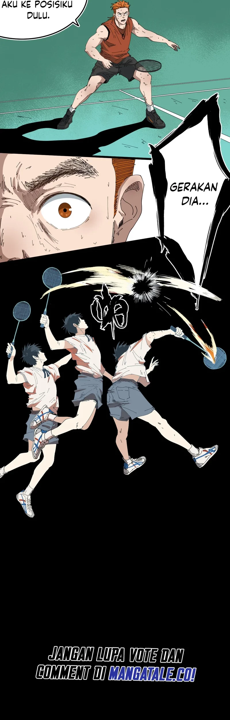 Badminton Ghost Chapter 06 Gambar 17