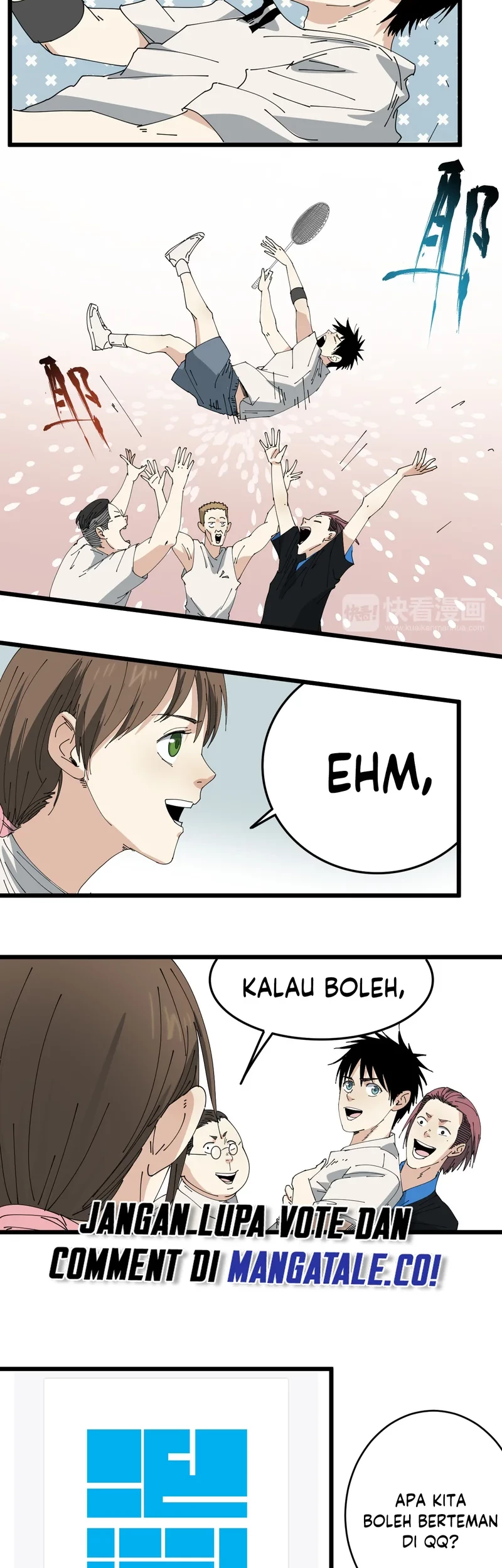 Badminton Ghost Chapter 06 Gambar 24