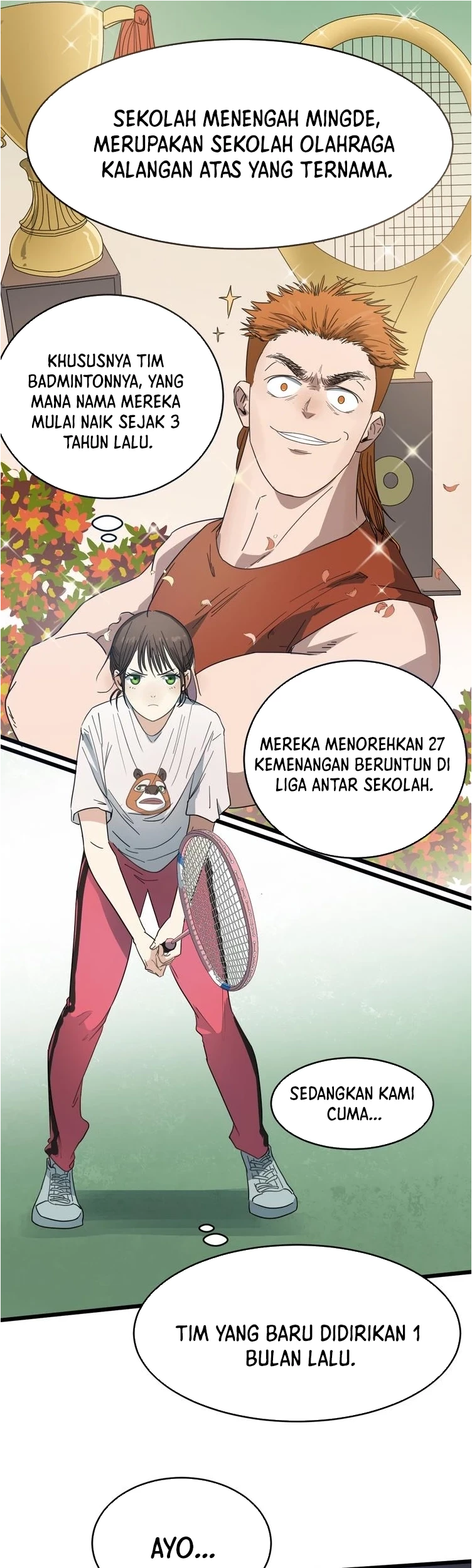 Badminton Ghost Chapter 01 Gambar 48