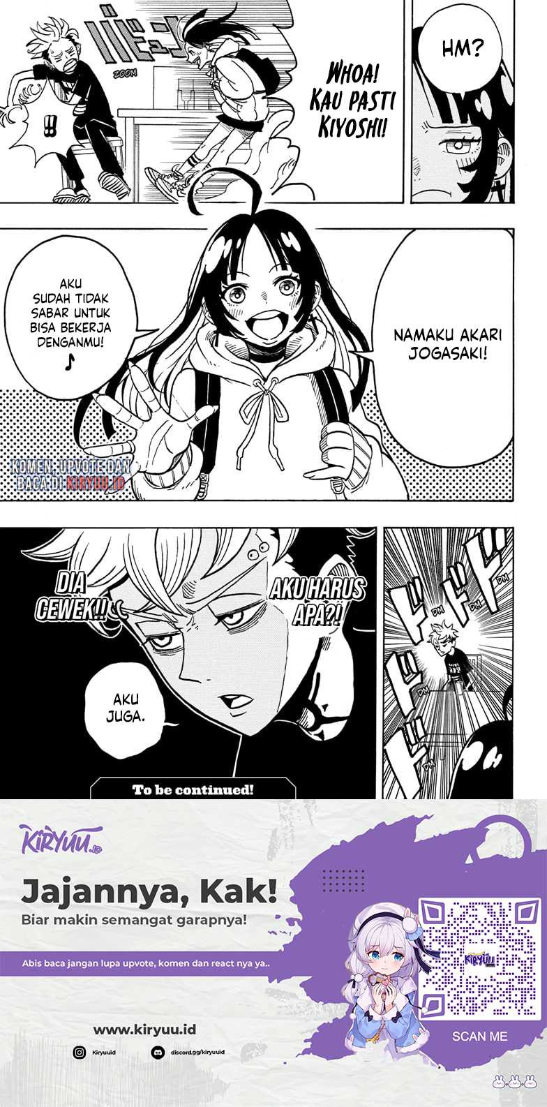 Exorcist no Kiyoshi-kun Chapter 03 Gambar 24