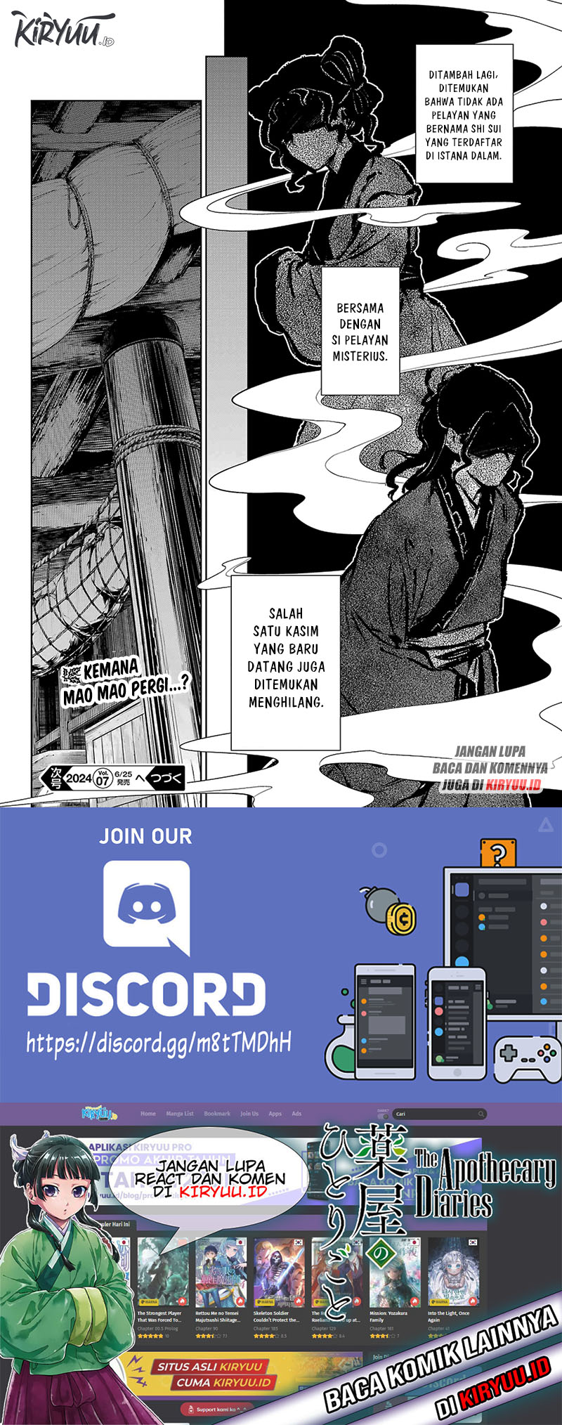 Kusuriya no Hitorigoto Chapter 73 Gambar 25