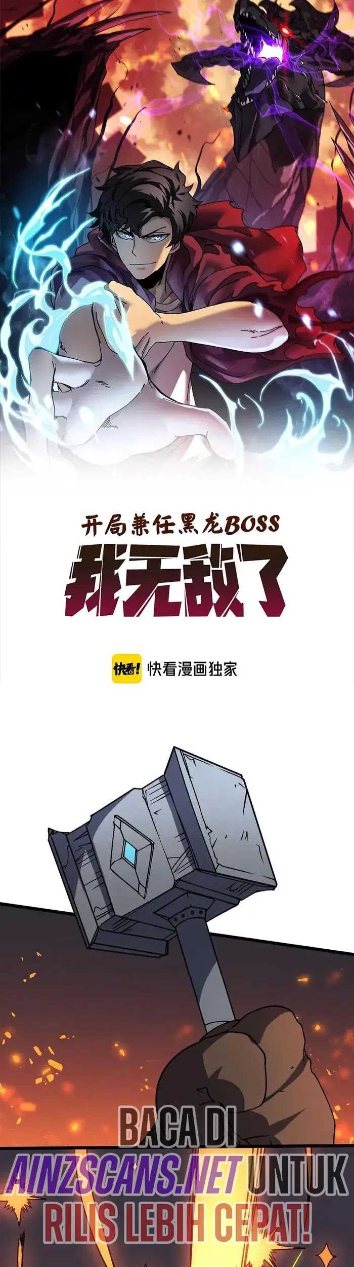 I Become Invincible Black Dragon Boss At The Start Chapter 15 Gambar 4