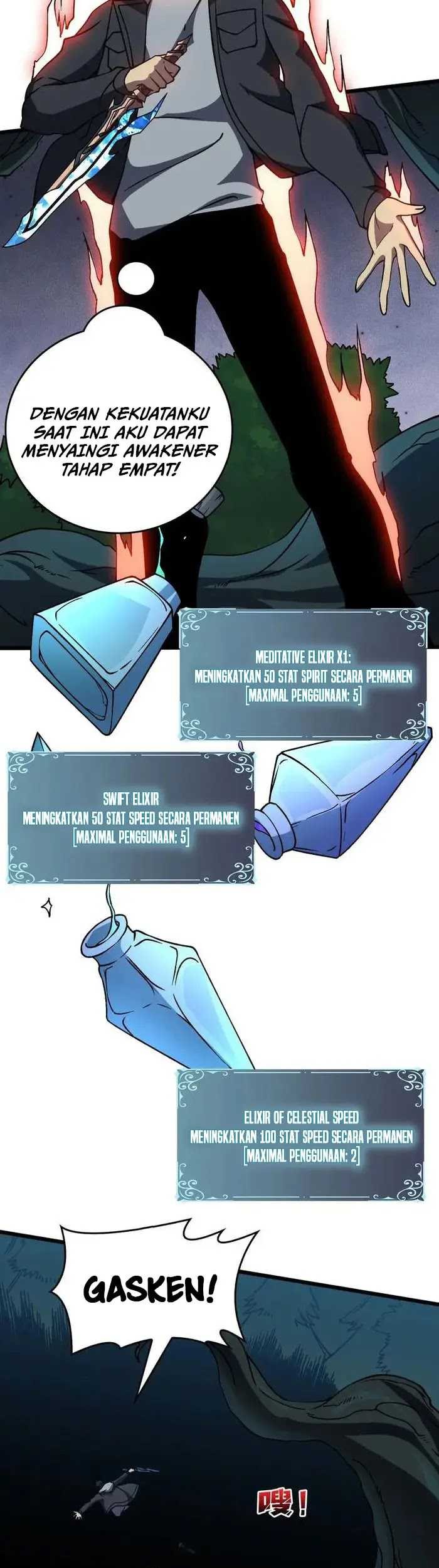 I Become Invincible Black Dragon Boss At The Start Chapter 15 Gambar 13