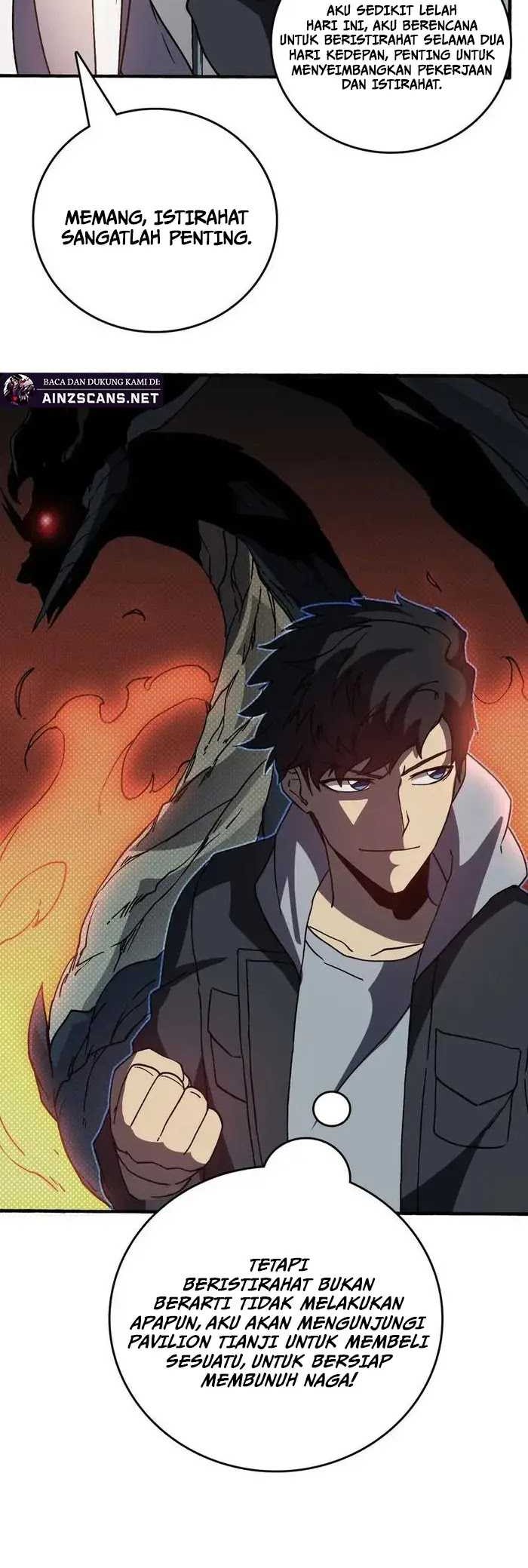 I Become Invincible Black Dragon Boss At The Start Chapter 15 Gambar 34