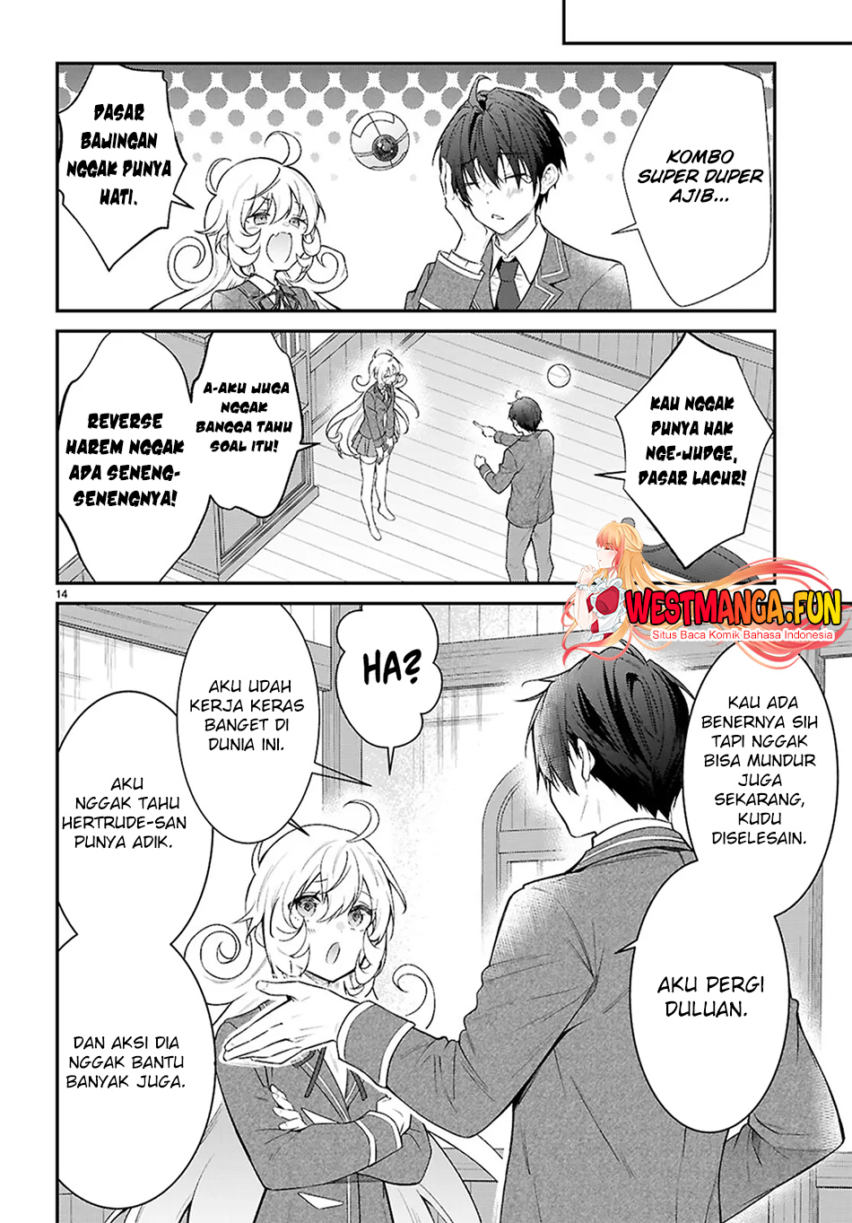 Otome Game Sekai wa Mob ni Kibishii Sekai Desu Chapter 66 Gambar 16
