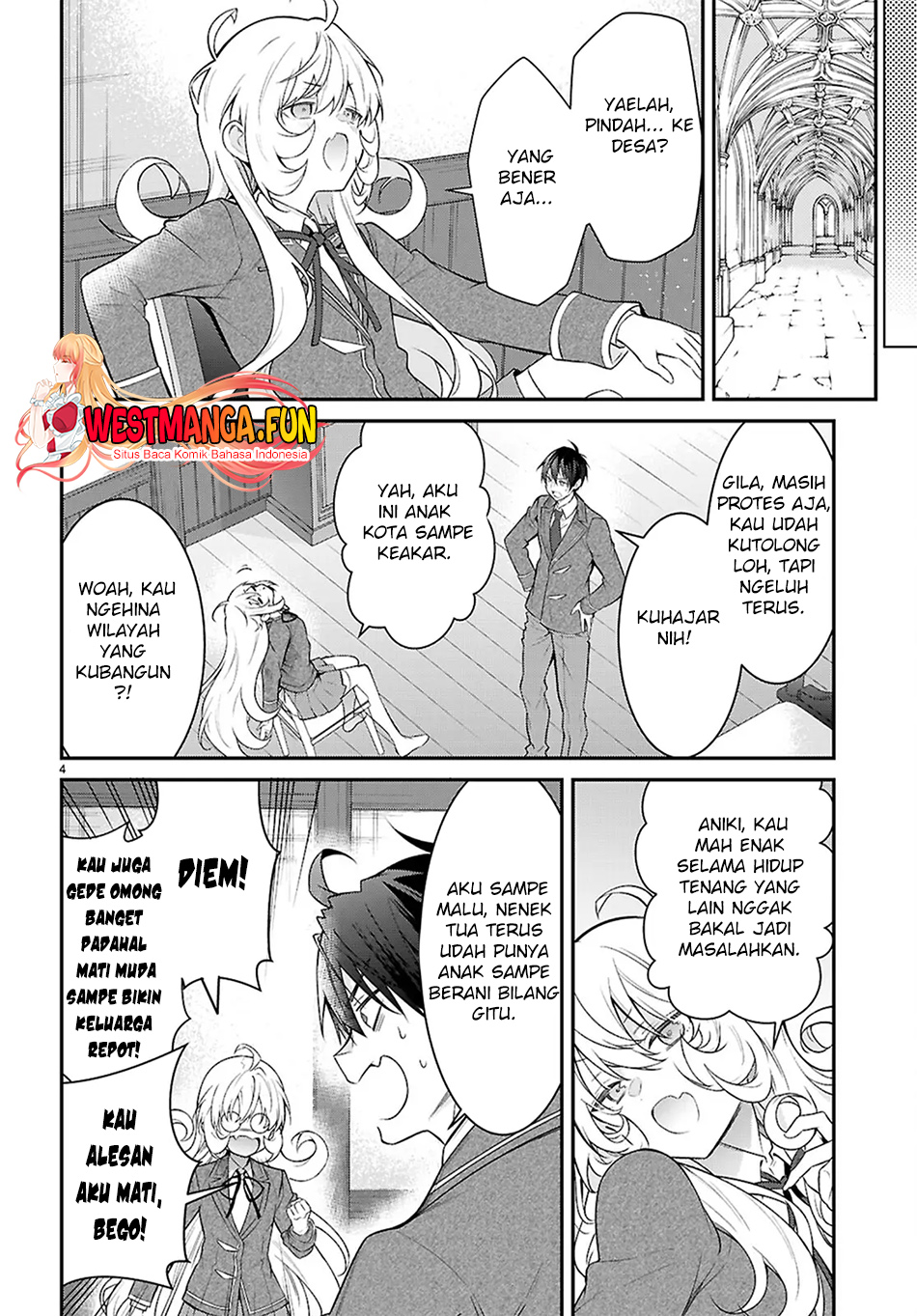 Otome Game Sekai wa Mob ni Kibishii Sekai Desu Chapter 66 Gambar 6