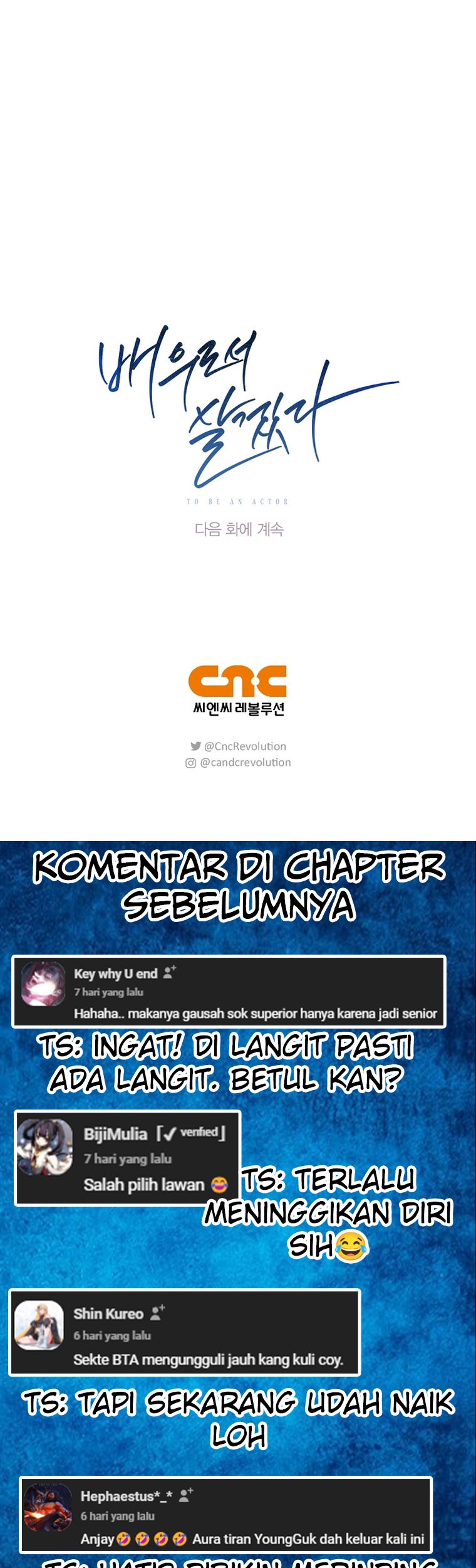 Be the Actor Chapter 91 Gambar 58