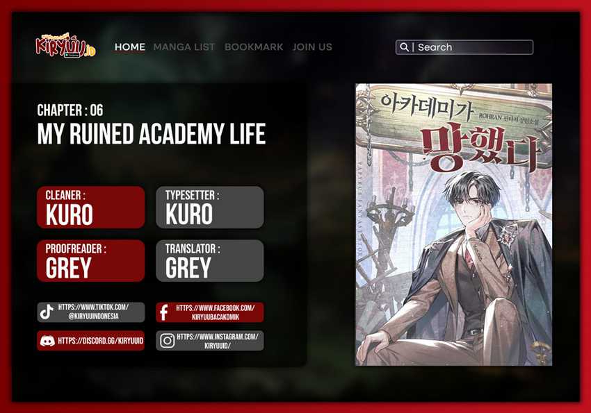 Komik My Ruined Academy Life Chapter 06 gambar nomor 1
