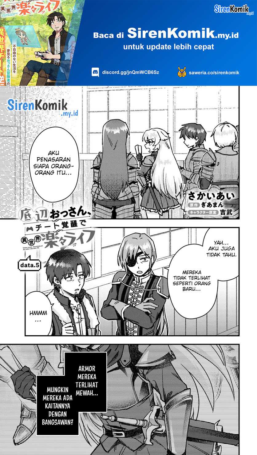 Manga, Manhua Teihen Ossan, Cheat Kokusei de Isekai Rakuraku Life Chapter 05.1 gambar nomor 2