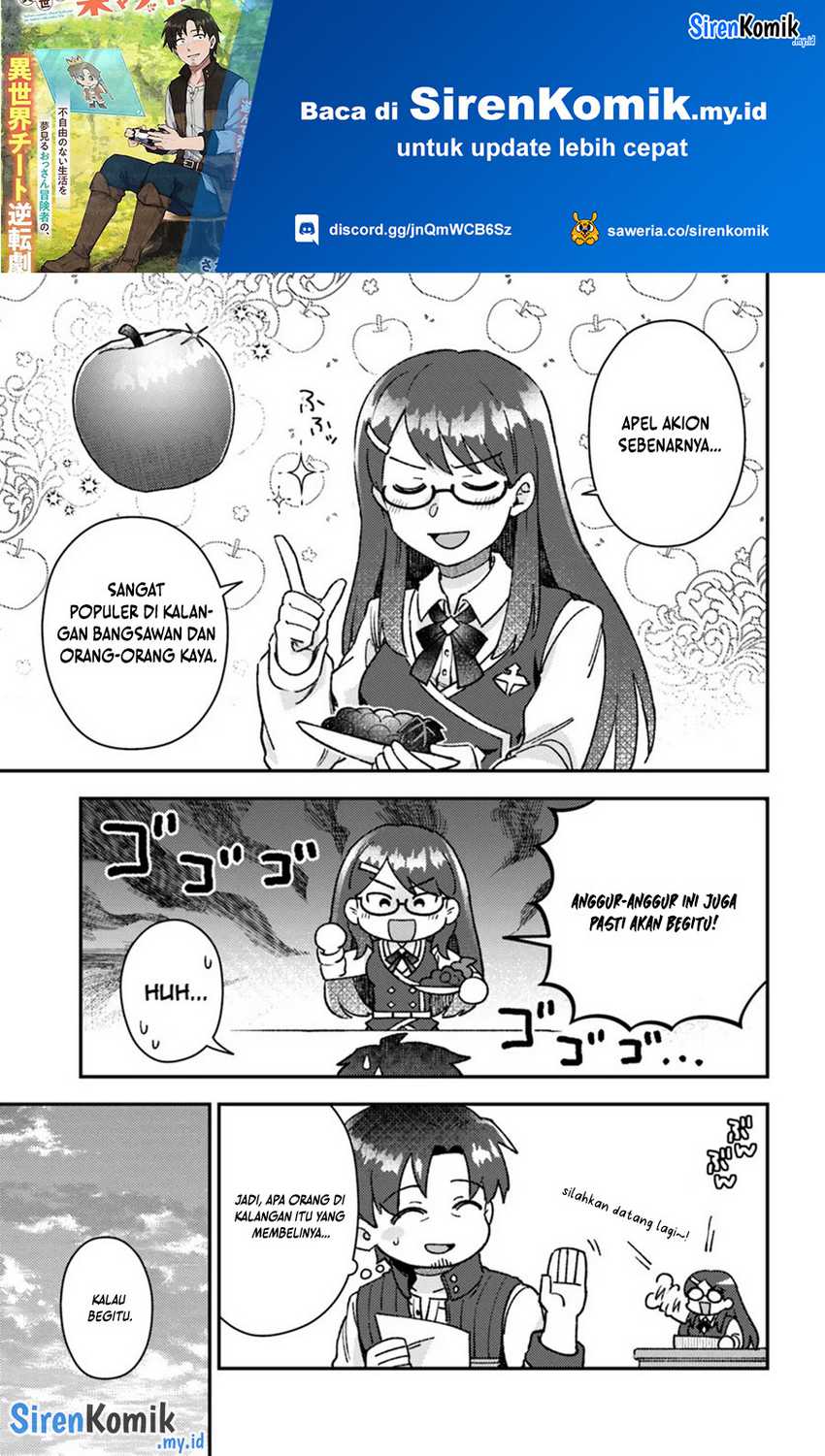 Manga, Manhua Teihen Ossan, Cheat Kokusei de Isekai Rakuraku Life Chapter 06.2 gambar nomor 2