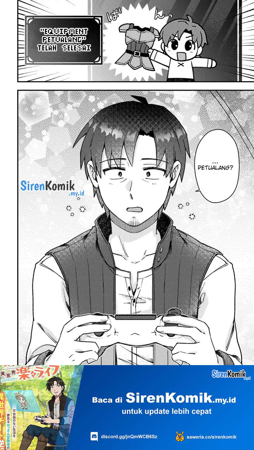 Teihen Ossan, Cheat Kokusei de Isekai Rakuraku Life Chapter 04.1 Gambar 13