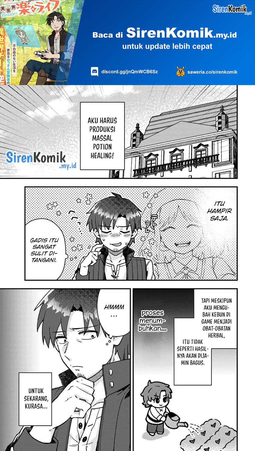 Manga, Manhua Teihen Ossan, Cheat Kokusei de Isekai Rakuraku Life Chapter 03.2 gambar nomor 2
