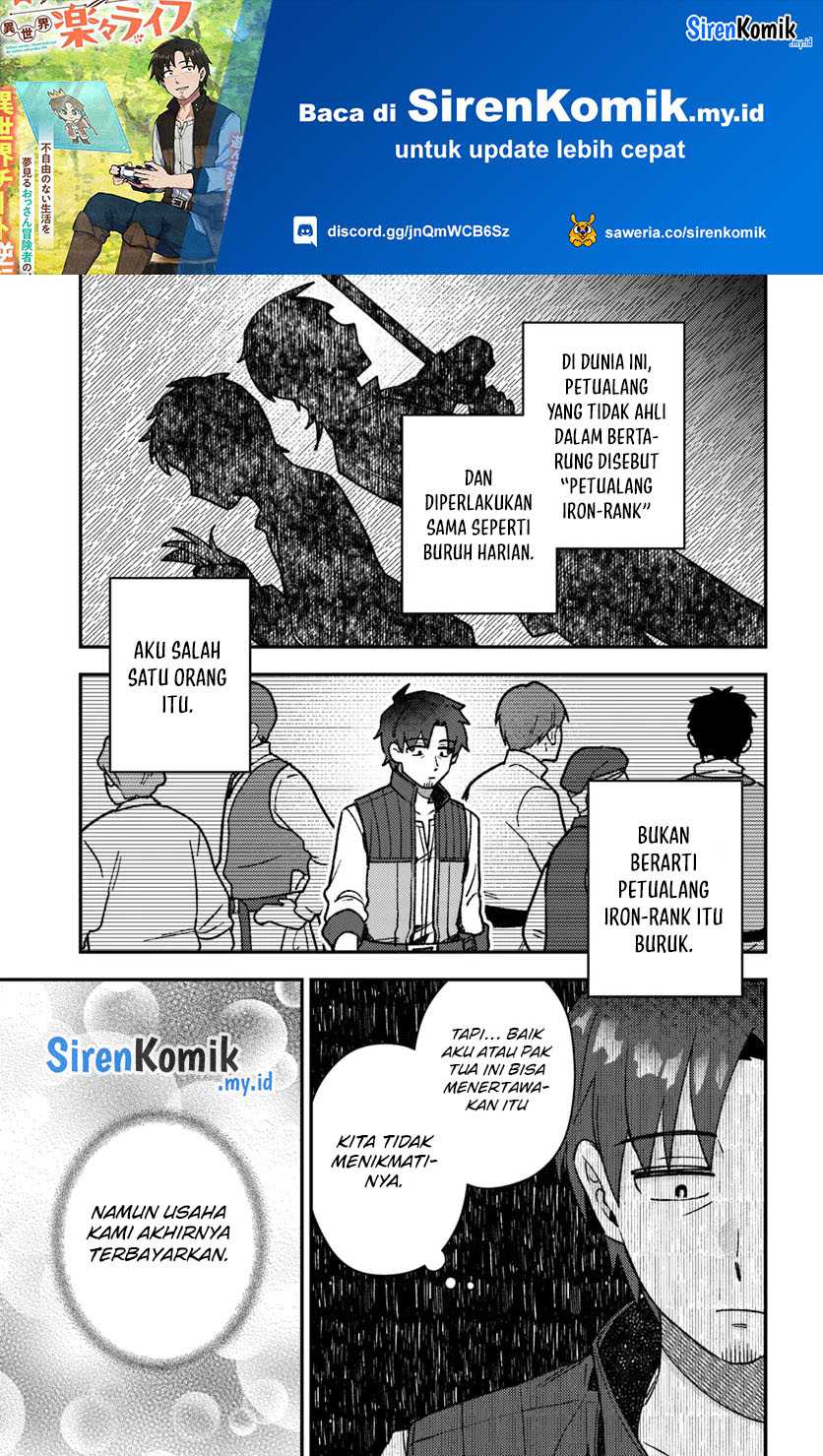 Manga, Manhua Teihen Ossan, Cheat Kokusei de Isekai Rakuraku Life Chapter 04.2 gambar nomor 2