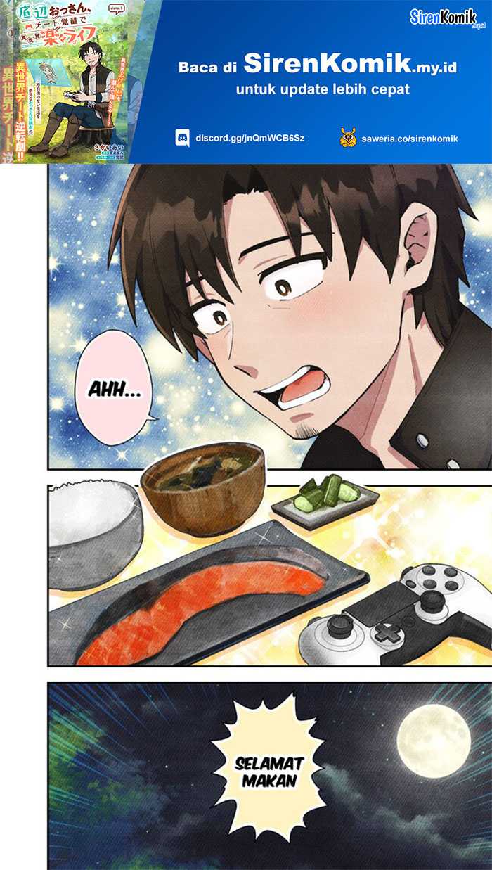 Manga, Manhua Teihen Ossan, Cheat Kokusei de Isekai Rakuraku Life Chapter 01 gambar nomor 2