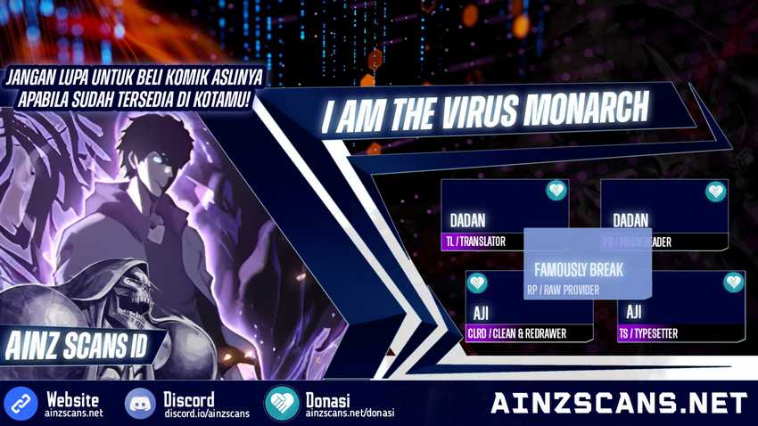 Komik I Am the Virus Monarch Chapter 16 gambar nomor 1