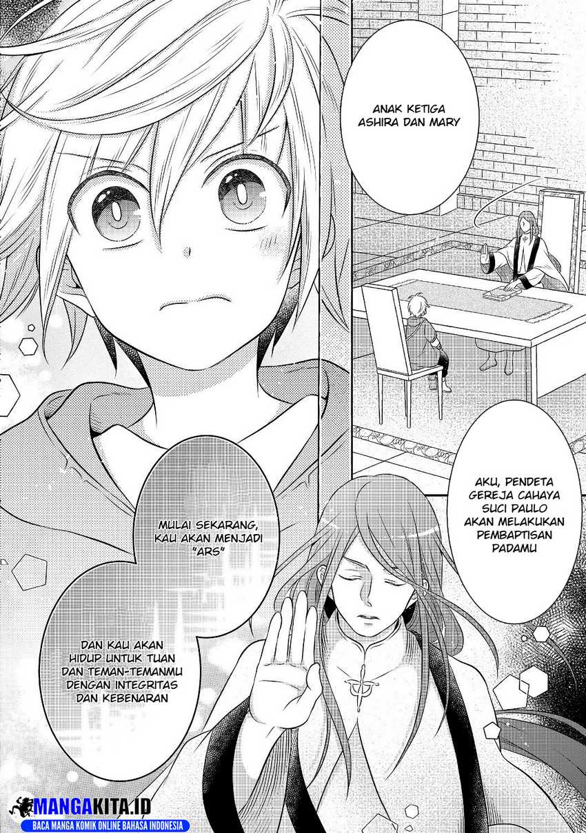 Isekai no Binbou Nouka ni Tensei Shitanode, Renga o Tsukutte Shiro o Tateru Koto ni Shimashita Chapter 03.2 Gambar 16